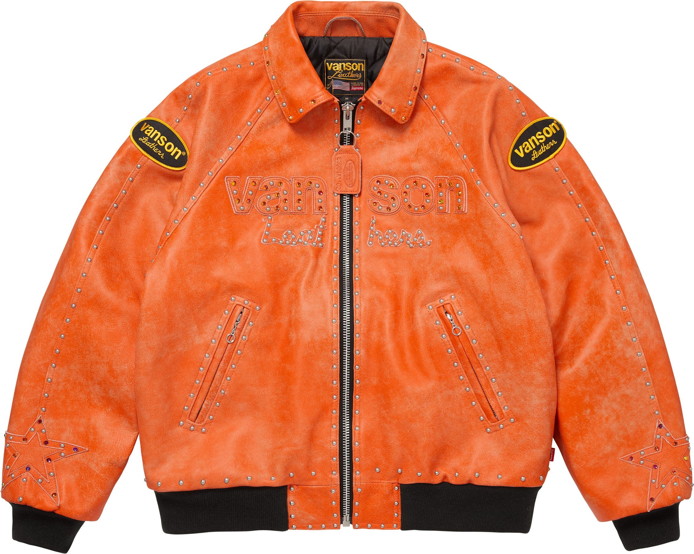 Supreme®/Vanson Leathers® b.b. Simon Jacket view 14